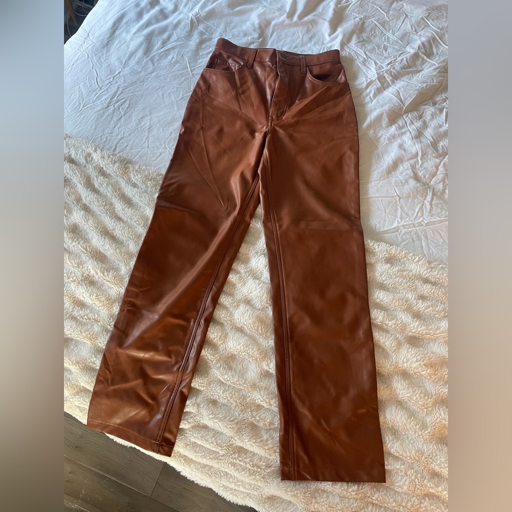 Abercrombie and Fitch Faux Leather Pant